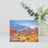 アルバカーキ、ニューメキシコ、統一された州 ポストカード (スタンド正面)