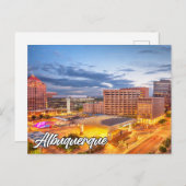 アルバカーキ、ニューメキシコ、統一された州 ポストカード (正面/裏面)