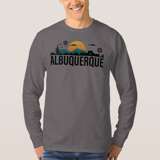 アルバカーキ ニューメキシコ Tシャツ (正面)