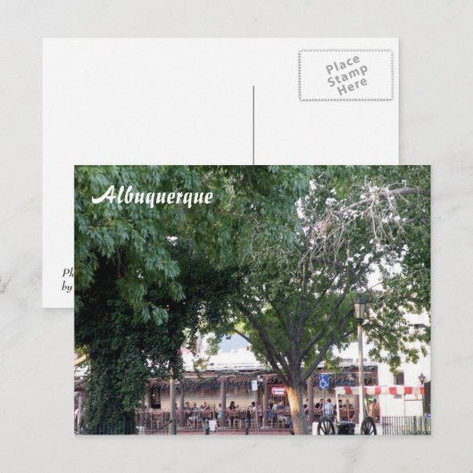 アルバカーキ ポストカード (正面/裏面)