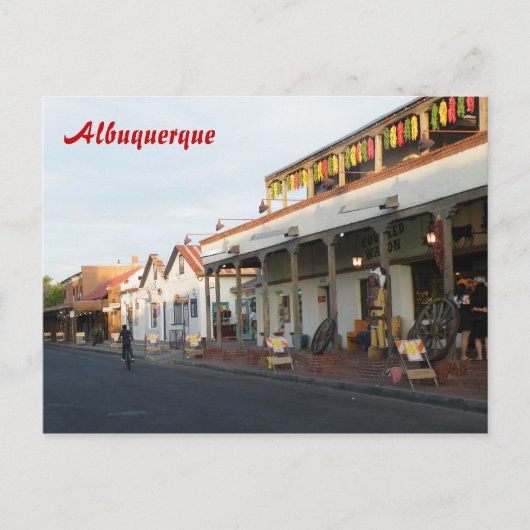 アルバカーキ ポストカード (正面)