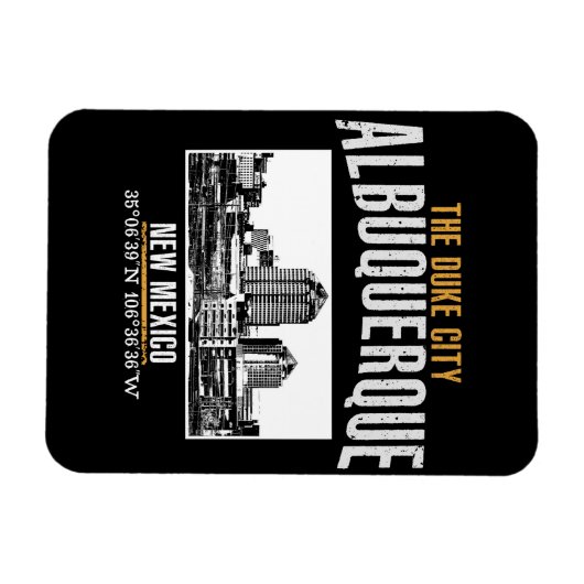 アルバカーキ マグネット (横)