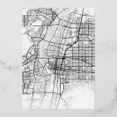 アルバカーキ・ラブ・ロケーター | 結婚式の招待状お楽しみに 箔招待状 (裏面)