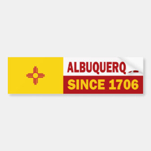 アルバカーキ、1706年以来のニューメキシコ バンパーステッカー