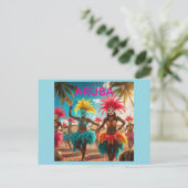 アルバカーニバルカラーswayポストカード シーズンポストカード (スタンド正面)