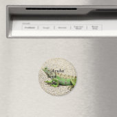 アルバグリーンイグアナ マグネット (インサイチュ (食洗機))