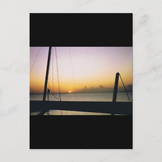 アルバサンセット ポストカード (正面)