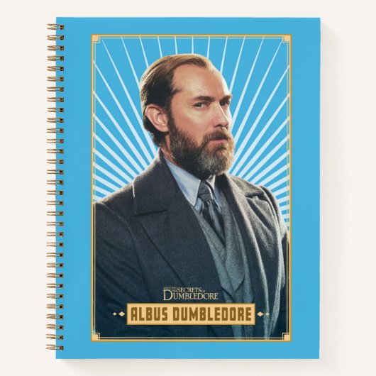 アルバスダンブルドアキャラクターグラフィック ノートブック (正面)
