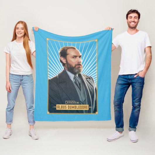 アルバスダンブルドアキャラクターグラフィック フリースブランケット (インサイチュ)