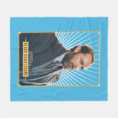 アルバスダンブルドアキャラクターグラフィック フリースブランケット (正面(横))