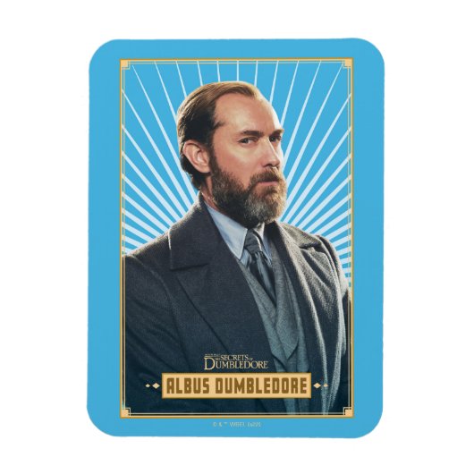 アルバスダンブルドアキャラクターグラフィック マグネット (縦)