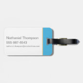 アルバスダンブルドアキャラクターグラフィック ラゲッジタグ (裏面横)