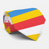 アルバストライプの国旗の色 ネクタイ (ロール)