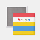 アルバストライプ国旗の色の マグネット (正面/裏面)