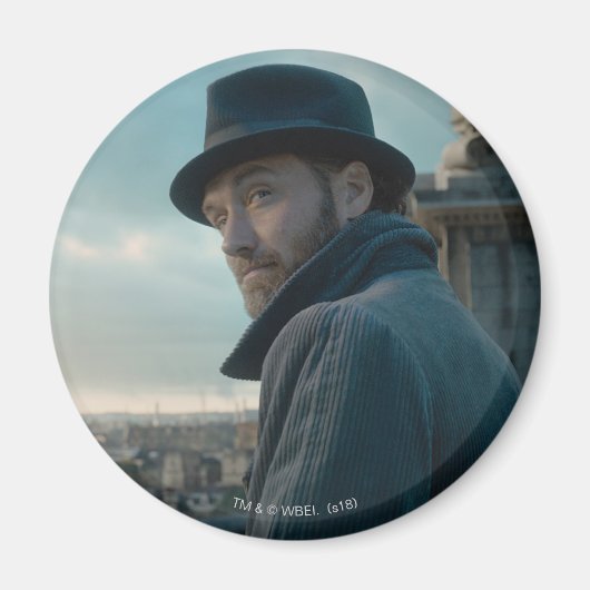 アルバス・ダンブルドア写真 マグネット (正面)