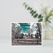 アルバダコロラド油彩画 ポストカード (スタンド正面)