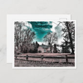 アルバダコロラド油彩画 ポストカード (正面/裏面)