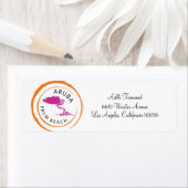 アルバディヴィディヴィツリー差出人住所 ラベル (インサイチュ)