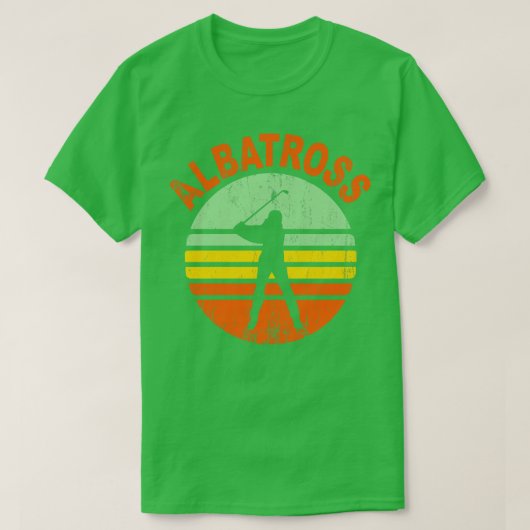 アルバトロスゴルフレトロ Tシャツ (デザイン正面)