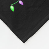 アルバトロスサンタハットクリスマスライツメンウィメンクリスマ フリースブランケット (角)