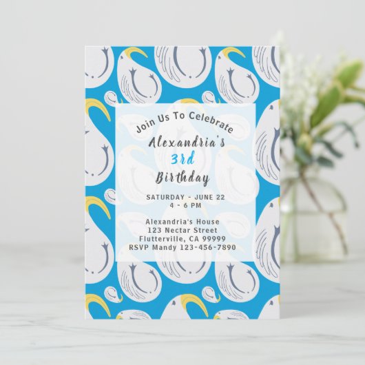 アルバトロスバースデーパーティー 招待状 (スタンド正面)