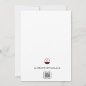 アルバトロスバースデーパーティー 招待状 (裏面)