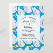 アルバトロスバースデーパーティー 招待状 (正面/裏面)