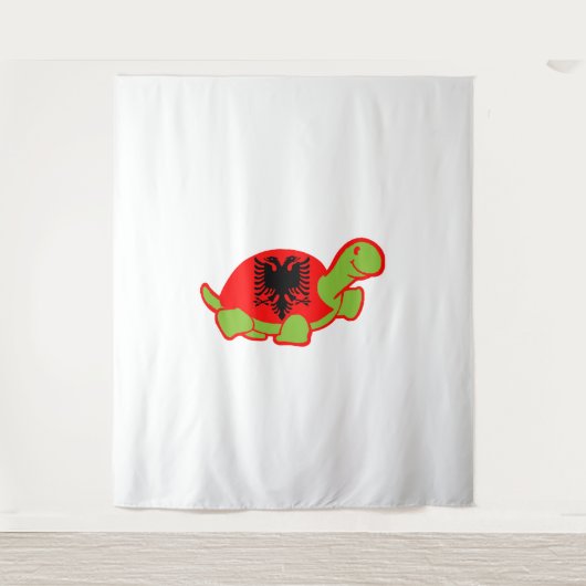 アルバニアのカメ タペストリー (正面)