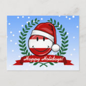 アルバニアのクリスマス |笑顔フラグ シーズンポストカード (正面)