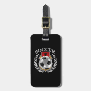 アルバニアのサッカー2016ファンのギア ラゲッジタグ