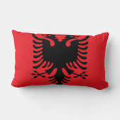 アルバニアの国旗 ランバークッション (裏面)