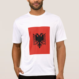アルバニアの国旗 Tシャツ