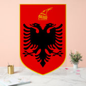 アルバニアの国章 アクリルサイン (ウェディング)
