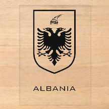 アルバニアの国章 文化遺産のインク