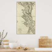 アルバニアの地図 ポスター (キッチン)