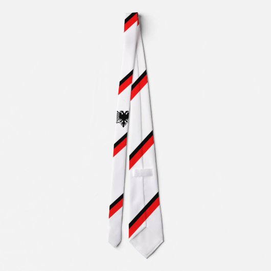 アルバニアの旗 ネクタイ (裏面)