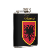 アルバニアの旗 フラスク (右)