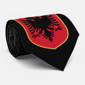 アルバニアの紋章付き外衣 ネクタイ (ロール)