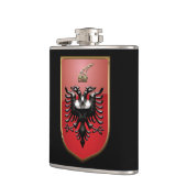 アルバニアの紋章付き外衣 フラスク (左)