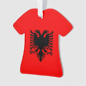 アルバニアイーグル愛国心 オーナメント (正面)