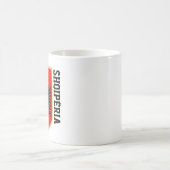 アルバニアコートオブアームズ コーヒーマグカップ (中央)