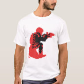 アルバニアシール Tシャツ (正面)