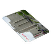 アルバニアスケアンデルベグ博物館ビューマグネット マグネット (右側)