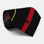 アルバニアストライプ州旗 ネクタイ (ロール)