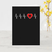 アルバニアハートビート私はアルバニア国旗のハートプライド カード (黄色い花)