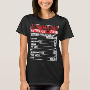 アルバニアパパパパ英雄栄養父親の日 Tシャツ