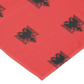 アルバニアフラグ&アルバニアダイニングテーブルクロス/デコール テーブルクロス (アングル)