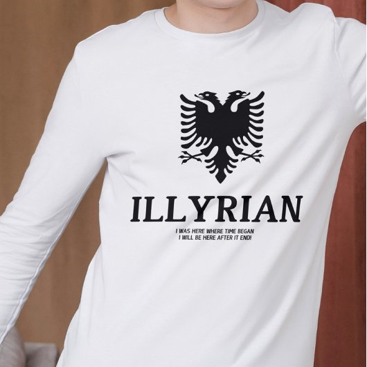 アルバニアプライドとアルバニア国旗のTシャツ Tシャツ