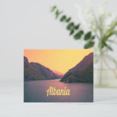 アルバニアヨーロッパビーチバルカン半島 ポストカード (スタンド正面)