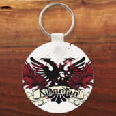 アルバニアワシ キーホルダー (正面)